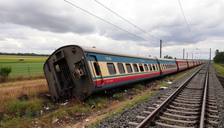 Accidente tren hoy: 39 muertos en descarrilamiento en Córdoba