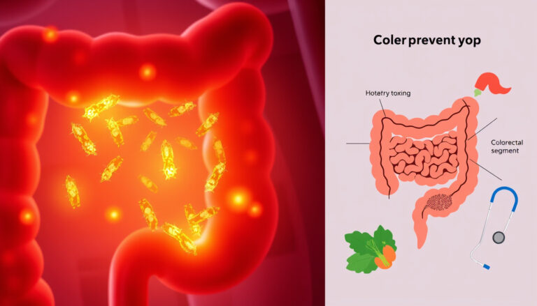 Toxina bacteriana y cáncer colorrectal: causas y prevención